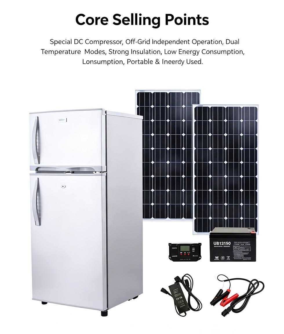 DC Solar Refrigerator