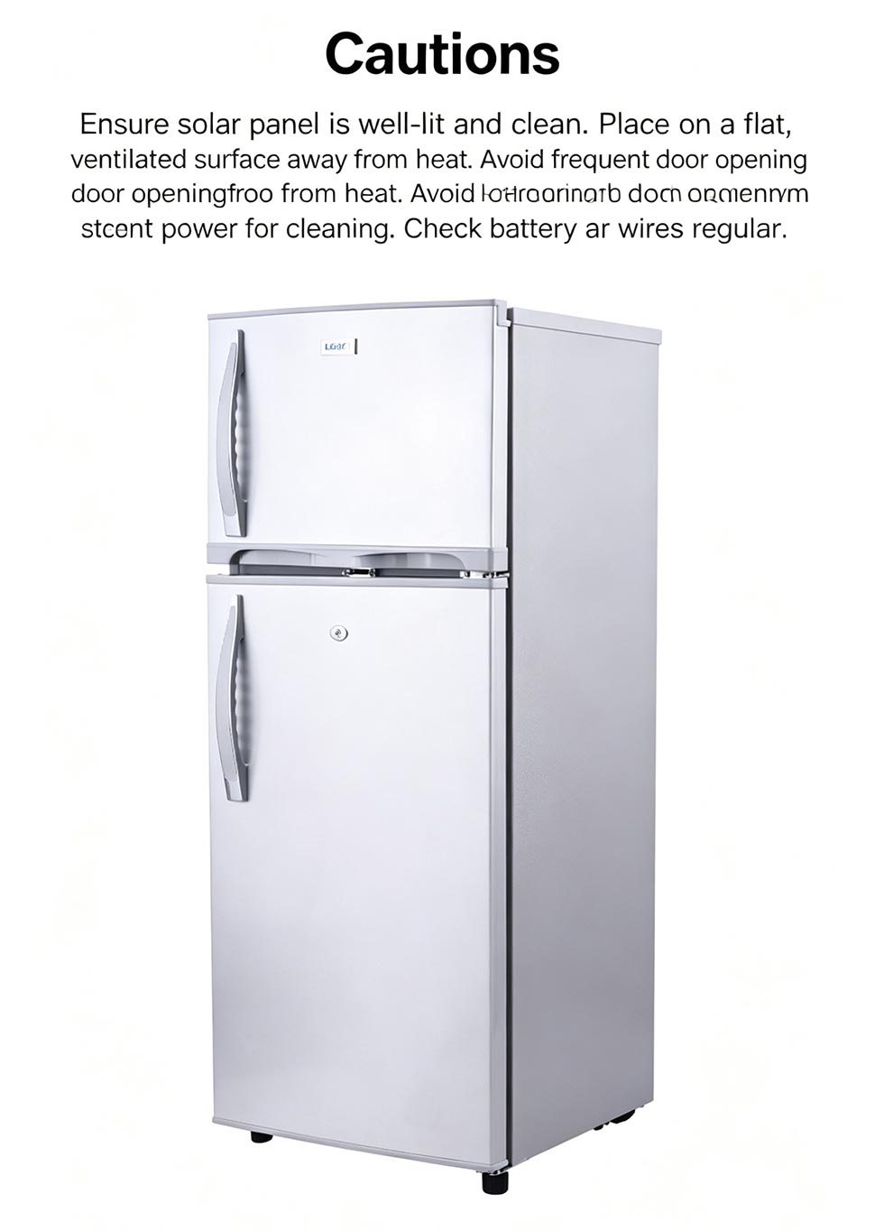 DC Solar Refrigerator