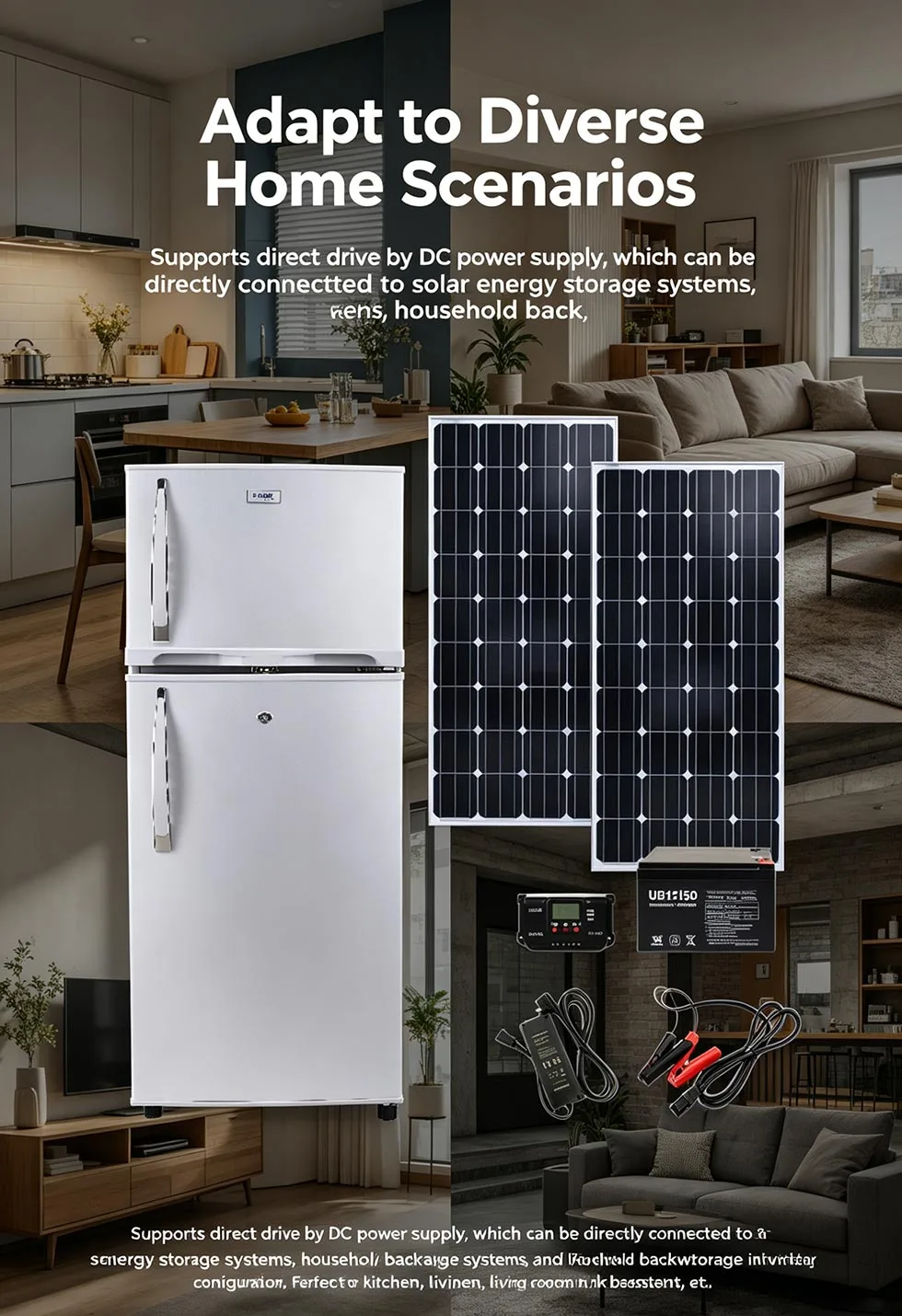 DC Fridge for Home