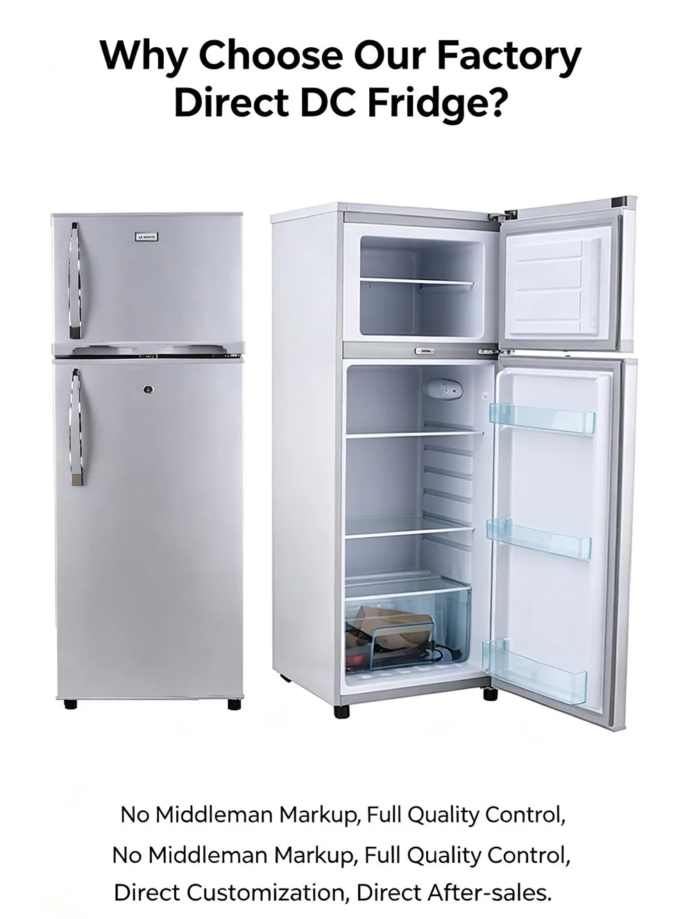 Factory Direct Selling DC Fridge