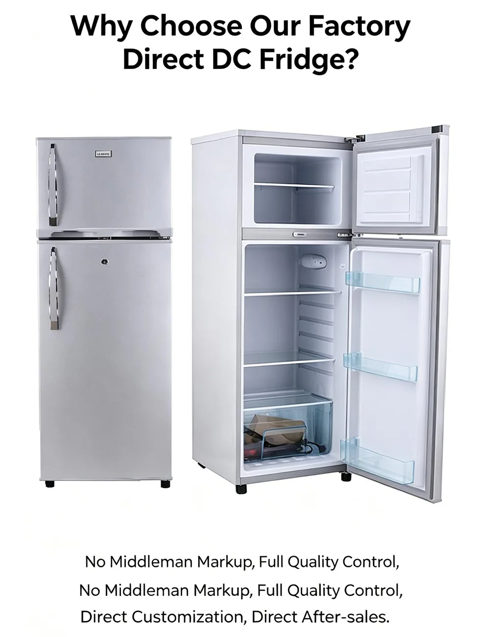 Factory Direct Selling DC Fridge