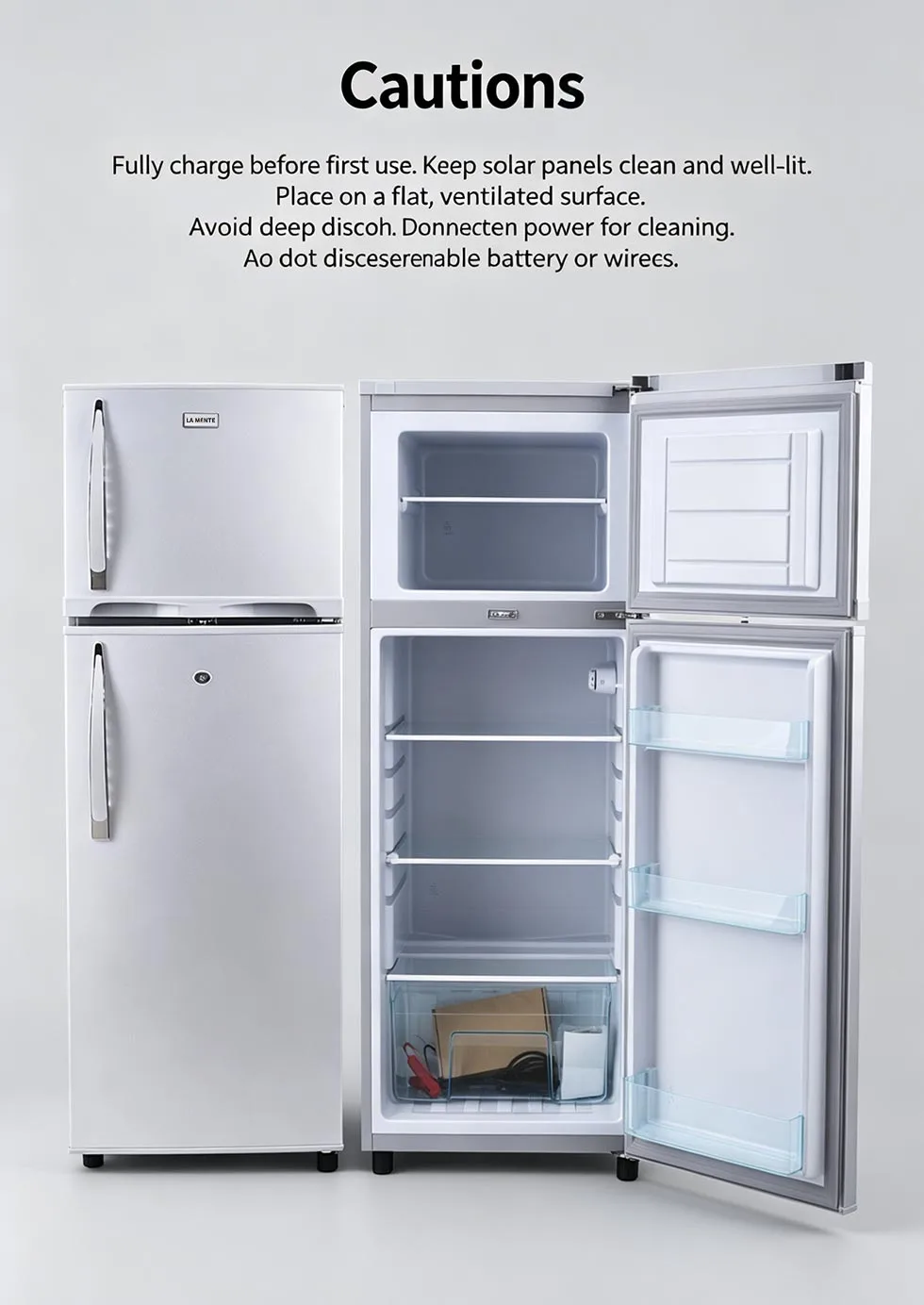Lithium Battery Solar Fridge