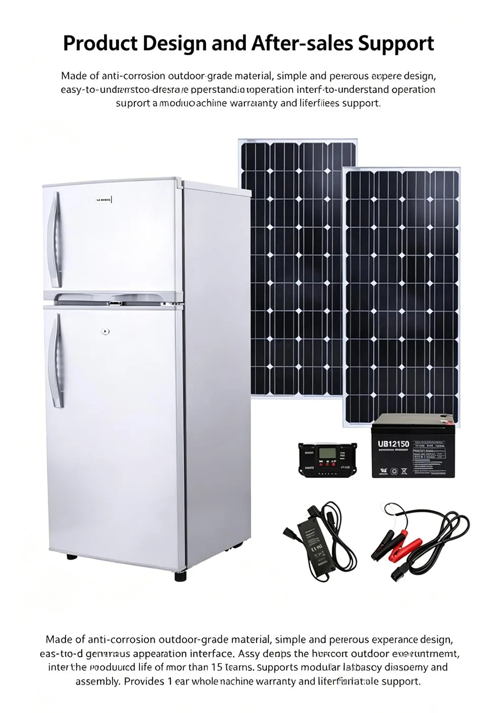 Solar System Powered Refrigerator
