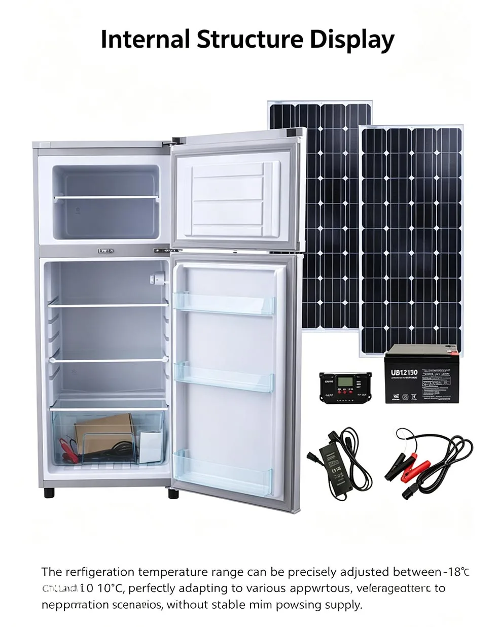 Solar System Powered Refrigerator