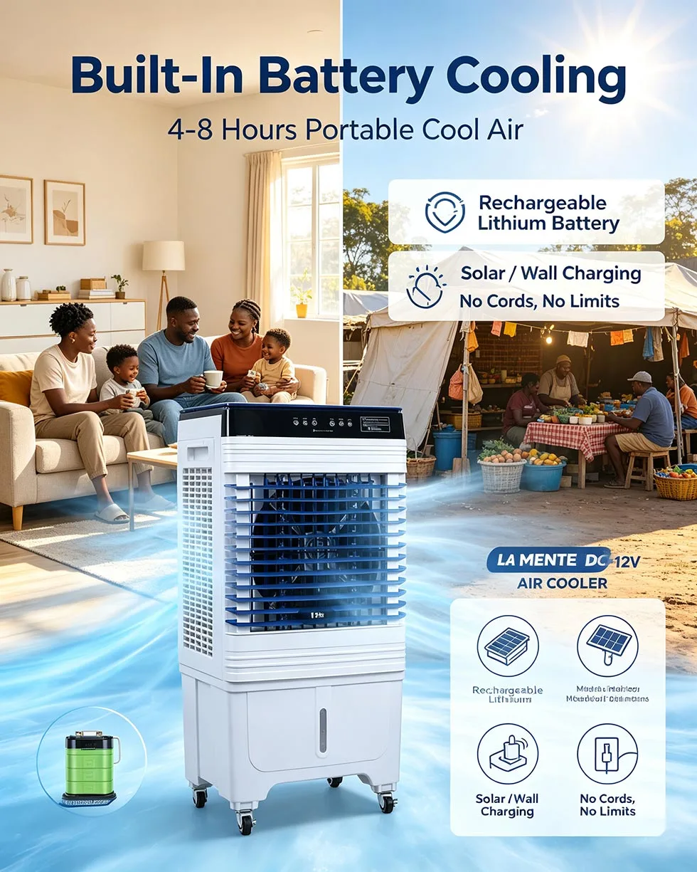 AC/DC Solar Air Cooler