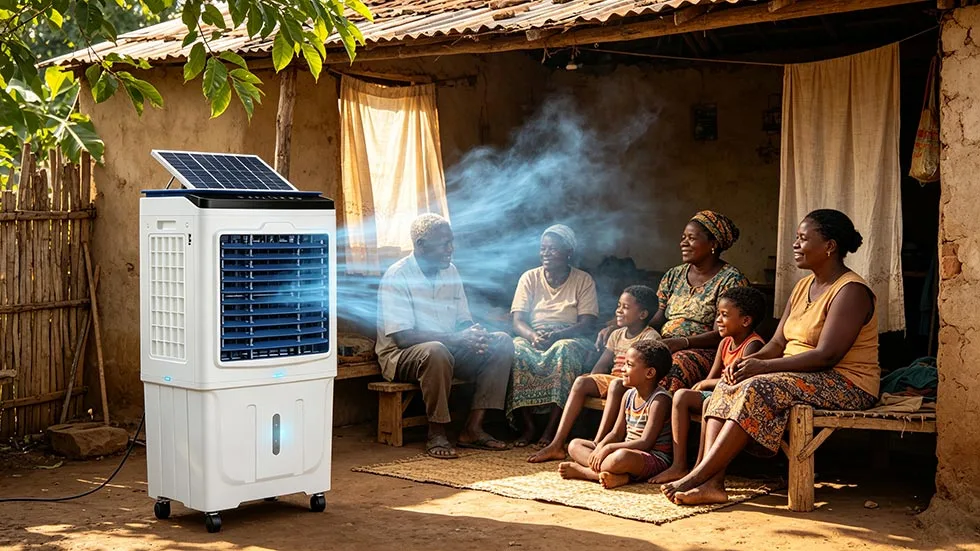 AC/DC Solar Air Cooler