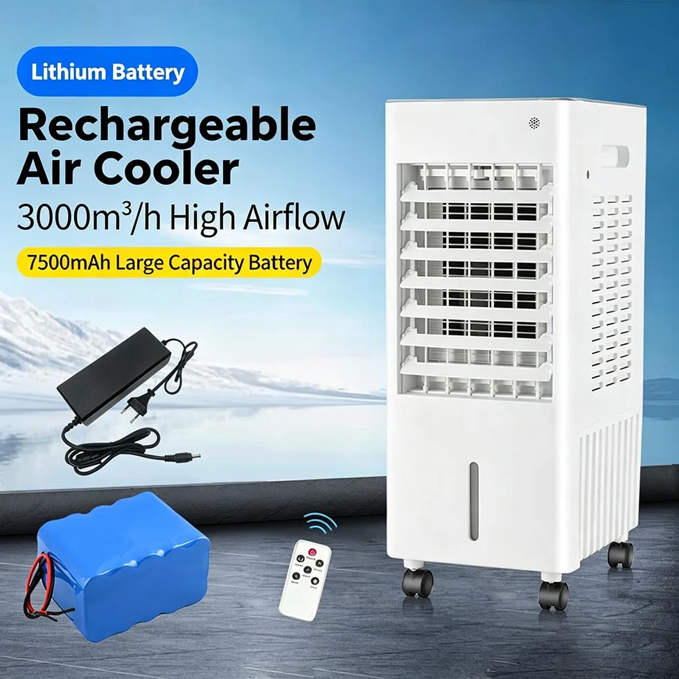 Portable Rechargeable Solar Air Cooler