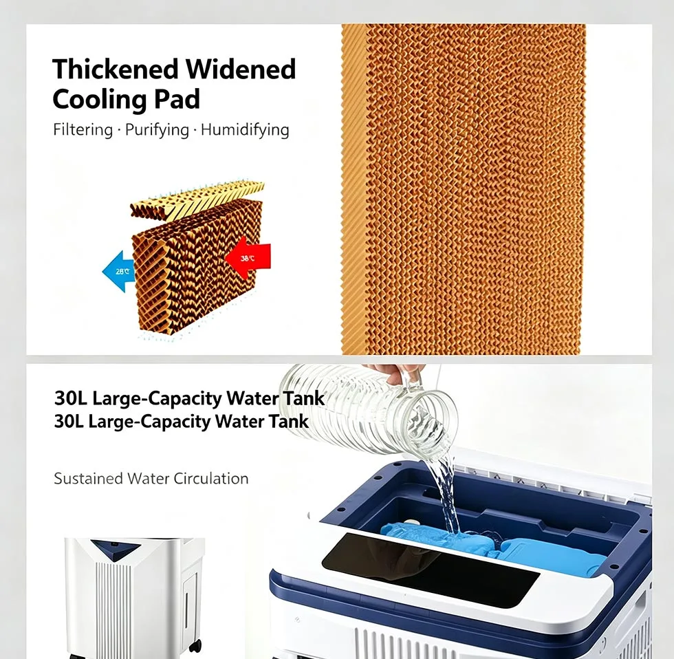 Rechargeable Solar Air Cooler