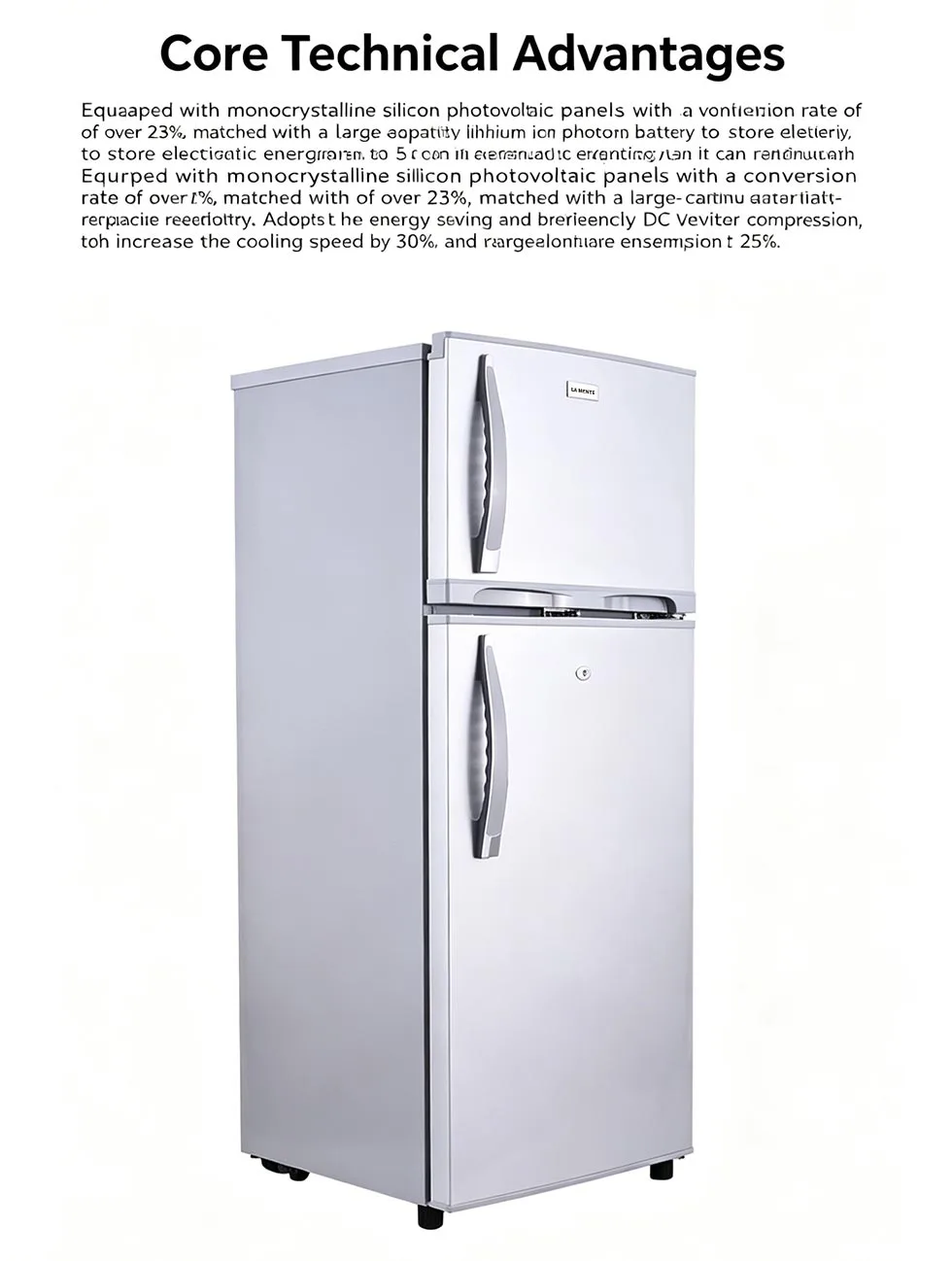 Solar-Powered Freezer and Cooler