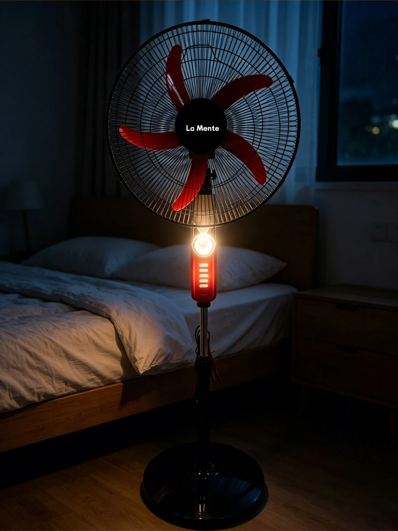 Solar Fan with Light