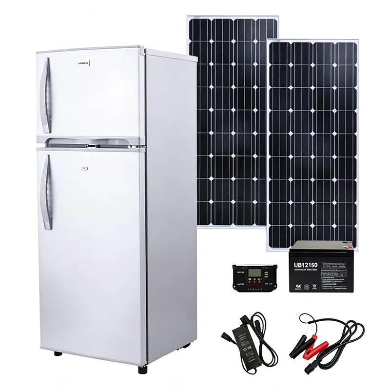 Solar-Powered Refrigerator with Integrated Battery Storage
